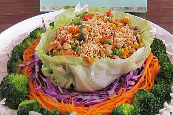 Lettuce wrap (San Choi Bao)